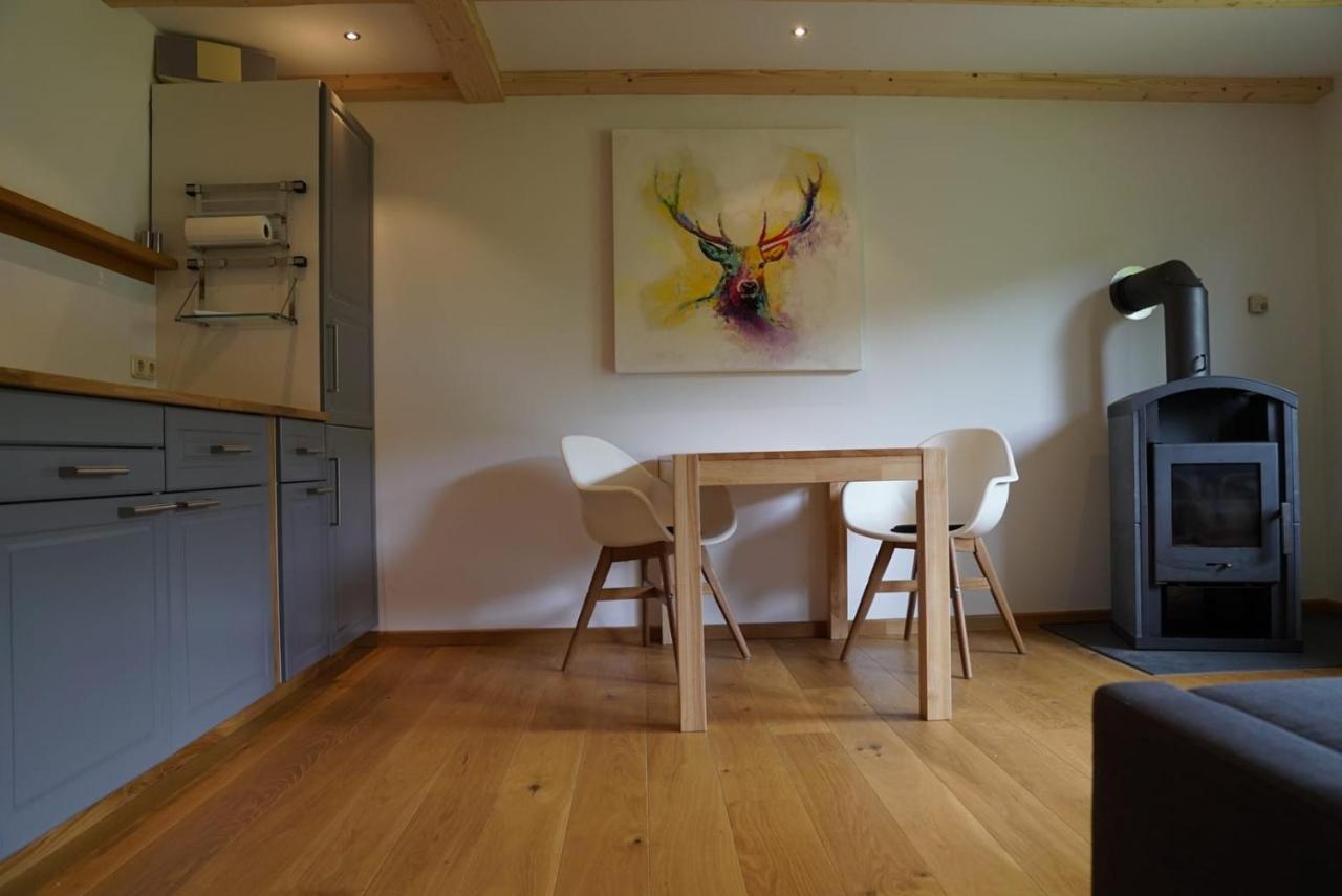 Ruhiges Ferienhaus Am Waldrand Mit Sauna Und Kamin - Hellaberg II Langenbach  外观 照片