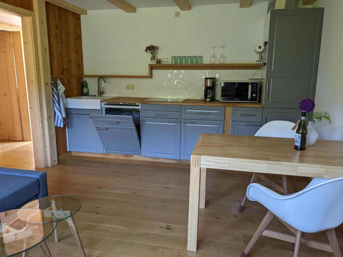 Ruhiges Ferienhaus Am Waldrand Mit Sauna Und Kamin - Hellaberg II Langenbach  外观 照片